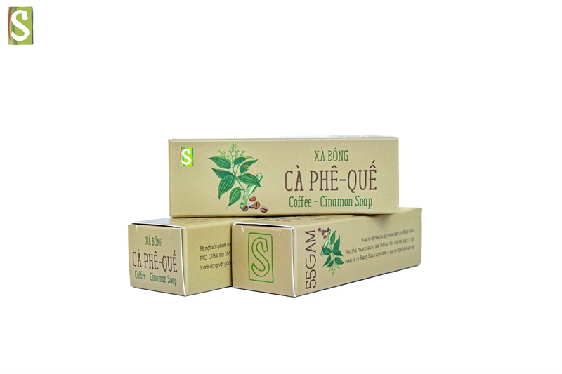 Xà bông Cà Phê - Quế - Coffee & Cinamon Soap 55g