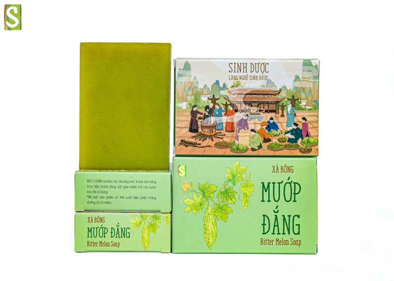 Xà bông mướp đắng - Bitter melon soap 110g
