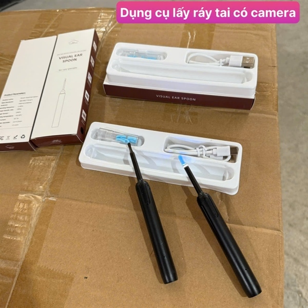 Dụng cụ lấy ráy tai có camera
