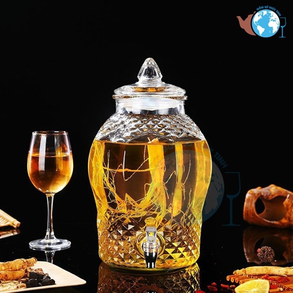 Bình Ngâm Rượu Kim Cương