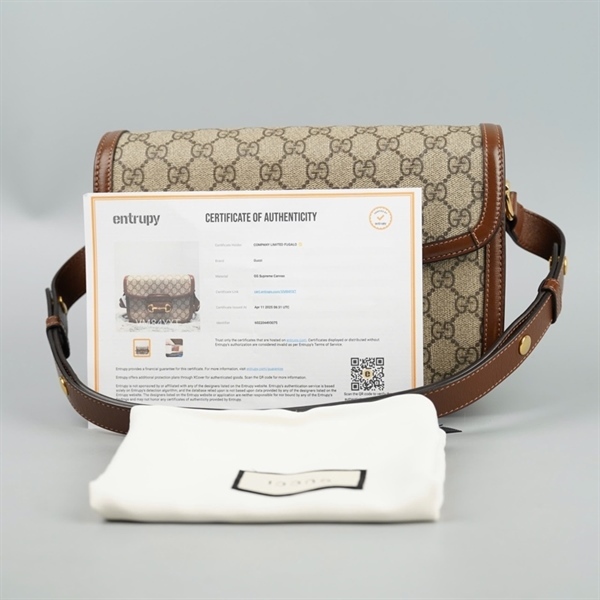 Túi GG 1955 xám (602204-213317) sz25 (HT)+