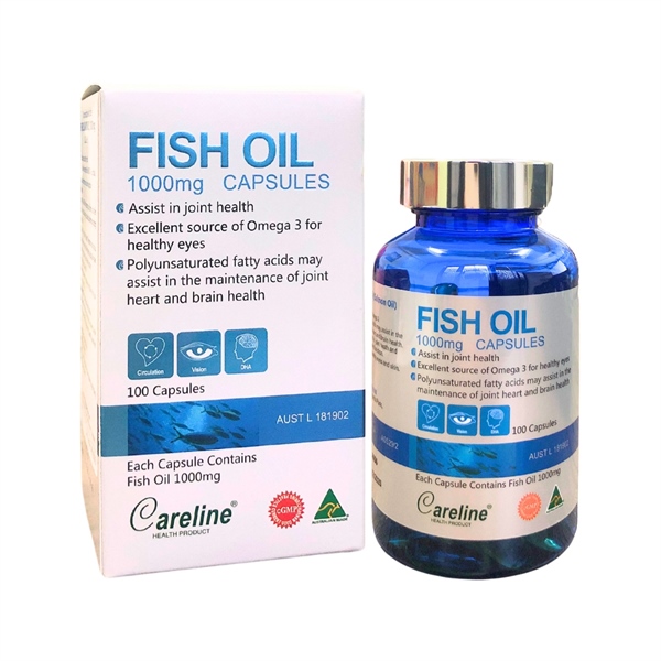 Careline Fish oil, H100v