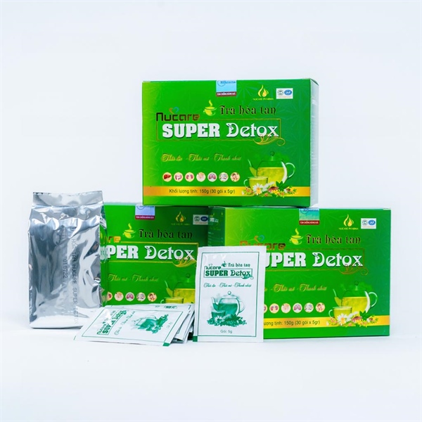 Trà detox nucare hoà tan