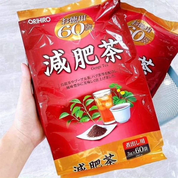 Trà giảm mỡ bụng Genpi Orihiro 60 túi lọc