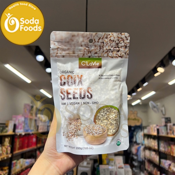 Hạt ý dĩ hữu cơ C'Lavie 200g