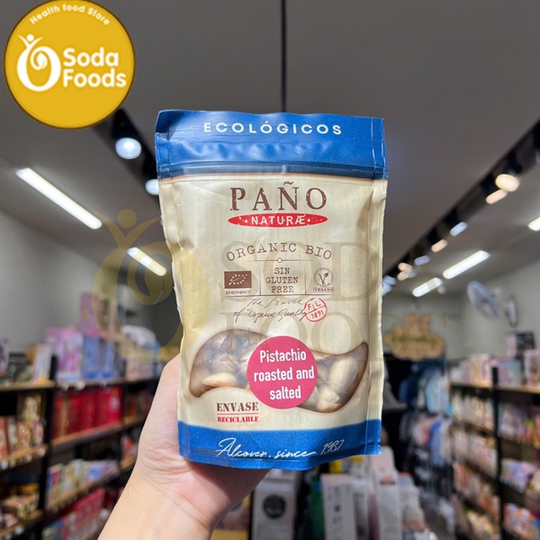 Hạt dẻ cười rang muối hữu cơ Pano Naturae 90g