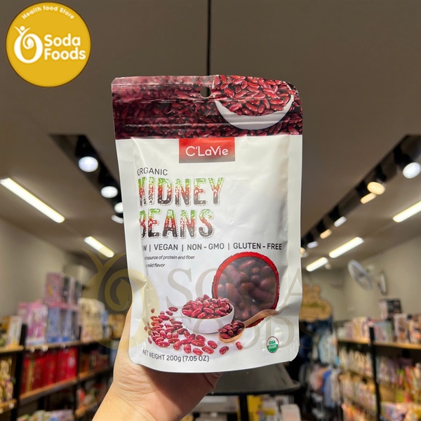 Đậu đỏ Kidney hữu cơ C'Lavie 200g