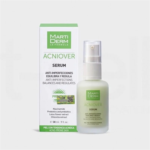 Tinh Chất Giảm Mụn Và Kiểm Soát Nhờn Martiderm Acniover Serum 30ml
