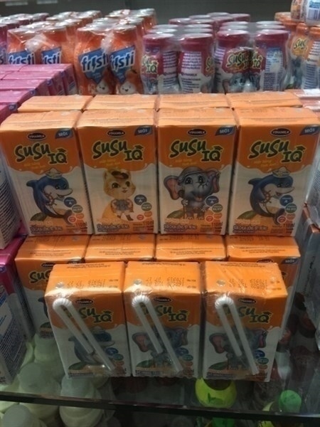 Sữa chua tiệt trùng Vinamilk Susu Hương cam hộp 110ml