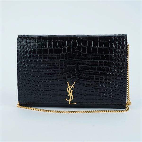 Túi YSL đen (GUE669921-0122) sz19 KG+