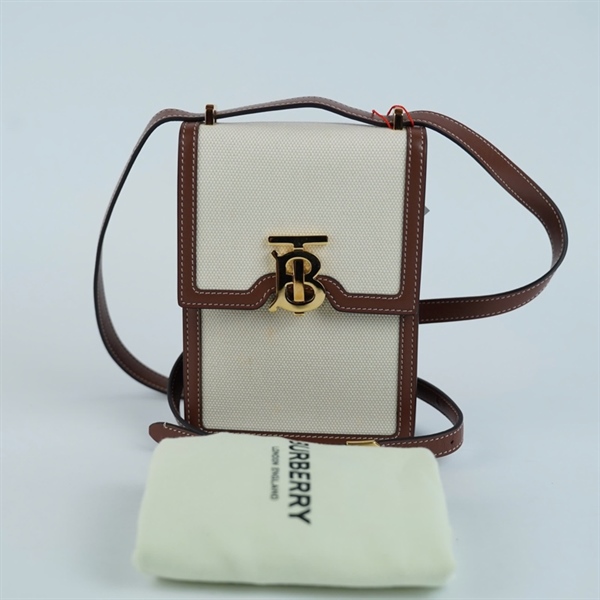 Túi BBR trắng viền nâu sz13 KG+