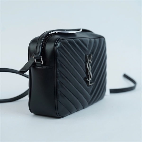Túi YSL Loulou Camera Bag đen kèm charm (FLY612544-0122) sz23 KG+