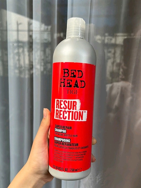 Dầu gội tigi Bed Head đỏ 750ml phục hồi cấp độ 3