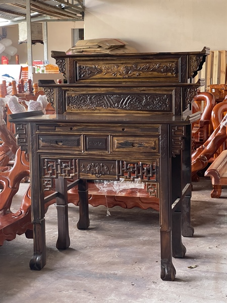 BÀN CÚNG 3T GỖ MUỒNG 134 DIỀM