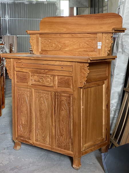 TỦ THỜ 2T GÕ ĐỎ 154