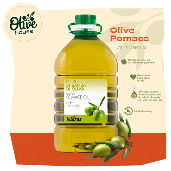 Dầu Olive POMACE 5L