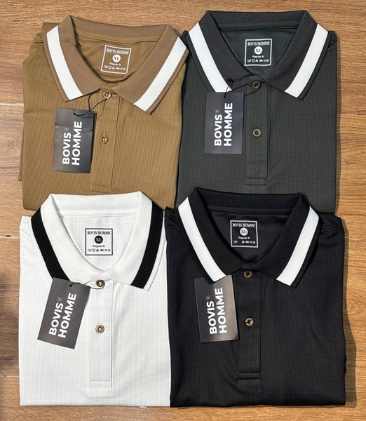 Áo Polo Bovis Super Breezy - Rêu 1