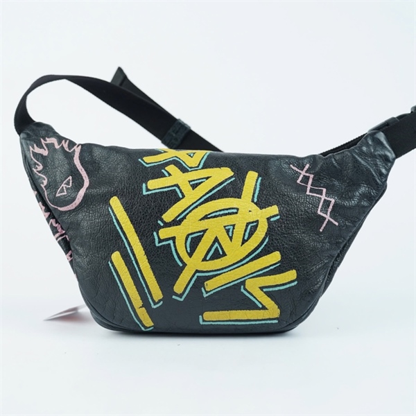 Túi Balenciaga Bumbag đen (529550-1080-X-535269) sz34 KG+