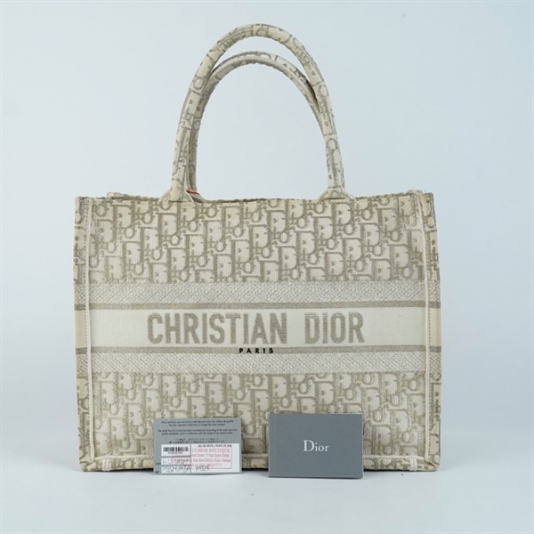 Túi Dior Tote nude (50-MA-0291) sz35 KG+