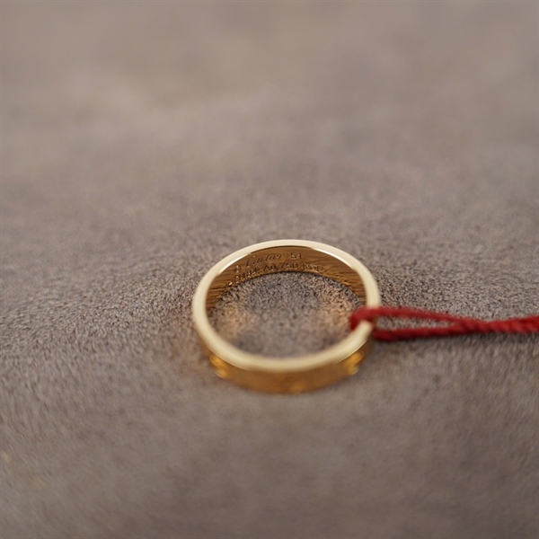 Nhẫn Cartier vàng (YHO184) sz51 KG+