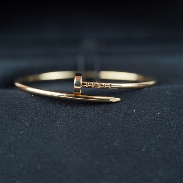 Vòng tay Cartier đinh vàng (908CTL) sz16 KG+