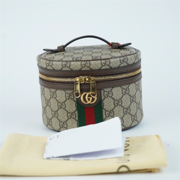 Túi GG Vanity xám (627468-2149) sz16 KG+