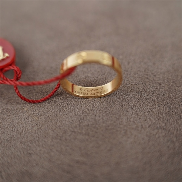 Nhẫn Cartier vàng (YHO184) sz51 KG+