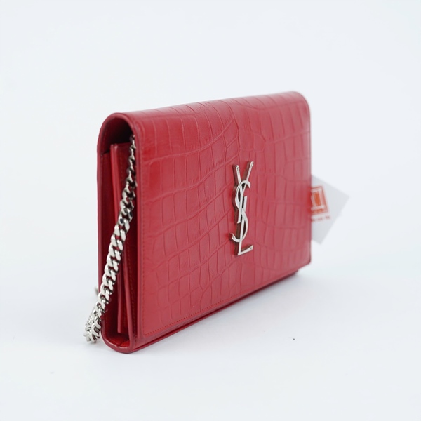 Túi YSL đeo chéo đỏ sz22 KG+