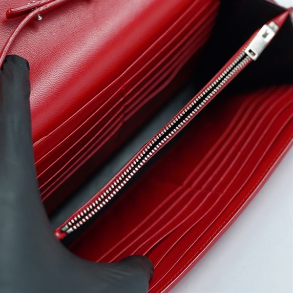 Túi YSL đeo chéo đỏ sz22 KG+