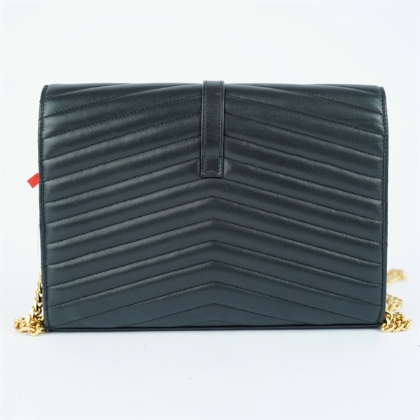 Túi YSL đeo chéo đen sz22 KG+