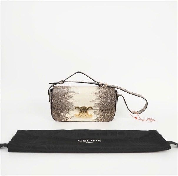 Túi Celine Triomphe chữ nhật lizard (W-CI-2281) sz20 (HC) +