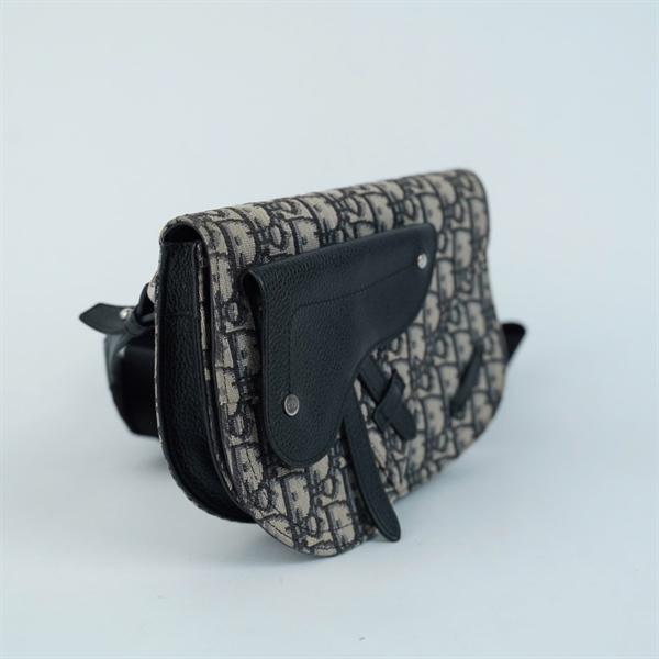 Túi Dior Saddle xám (19-BO-1200) sz23 KG+