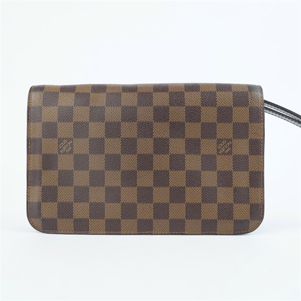 Túi LV Clutch ô vuông nâu (SN2100) sz24 (LT) KG+