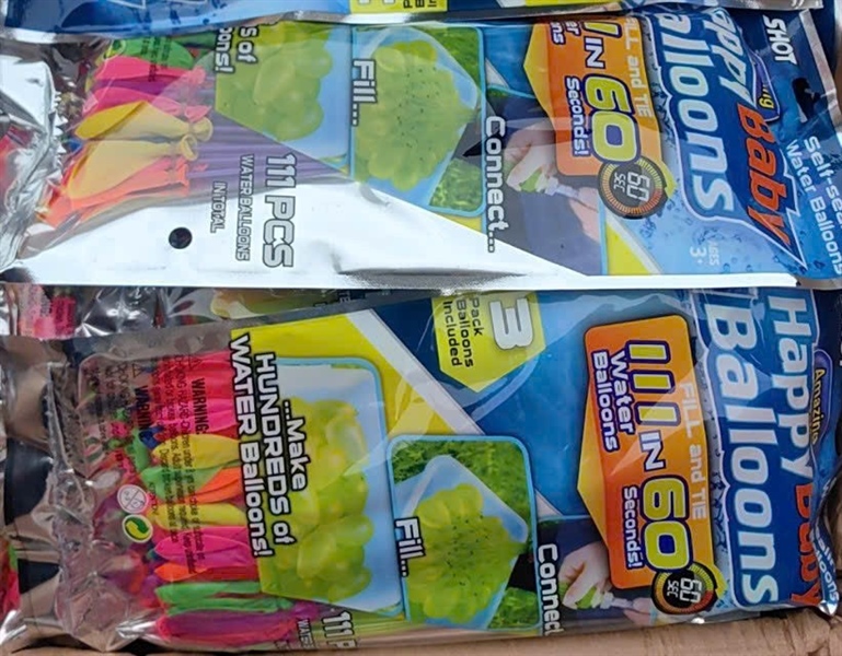 Túi 3 CHÙM BÓNG BAY chơi bóng nước, hơn 100 bóng, SP1851