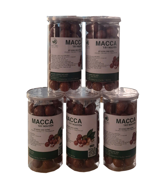 Macca Nứt Vỏ Tây Nguyên Nhà Mộc (hàng đại)
