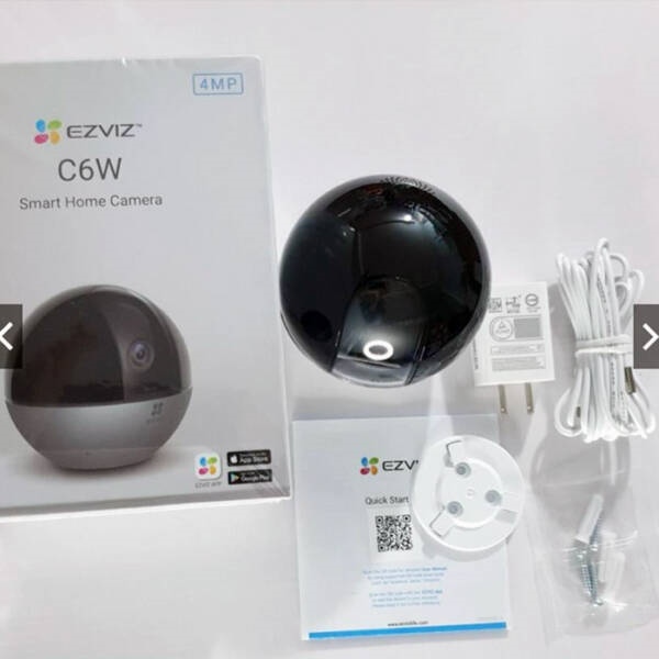 Camera IP Wifi 4MP EZVIZ C6W quay quét 360 độ