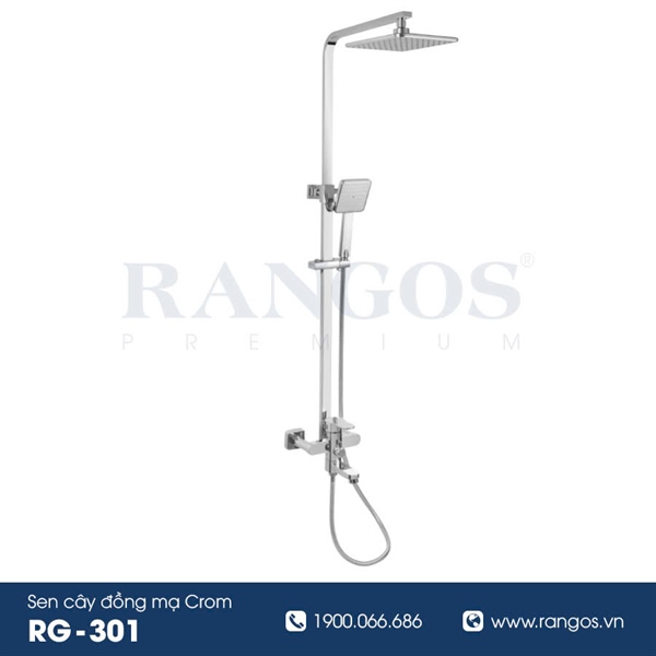 Sen cây đồng mạ crom cao cấp Rangos RG-301