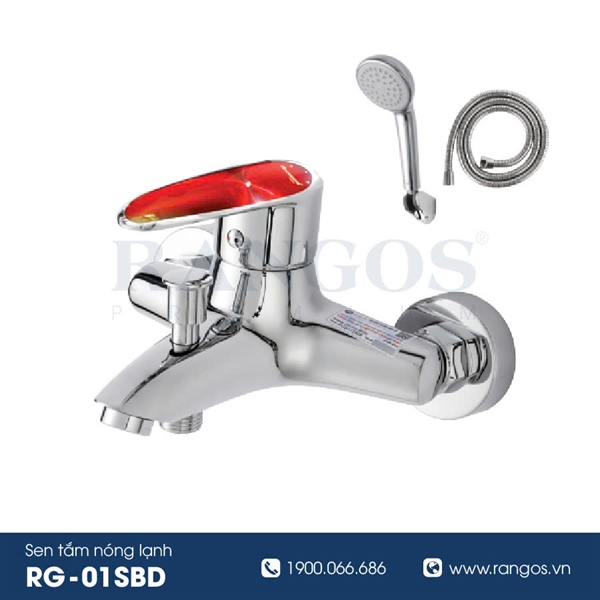 Bộ sen tắm nóng lạnh Rangos RG-01SBD