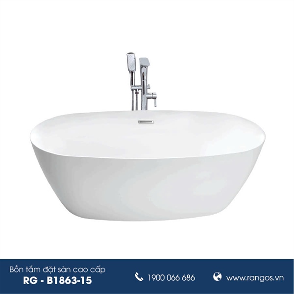 BỒN TẮM ĐẶT SÀN CAO CẤP RANGOS RG-B1863-15