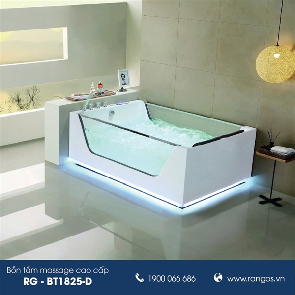 BỒN TẮM MASSAGE CAO CẤP RG-BT1825-D