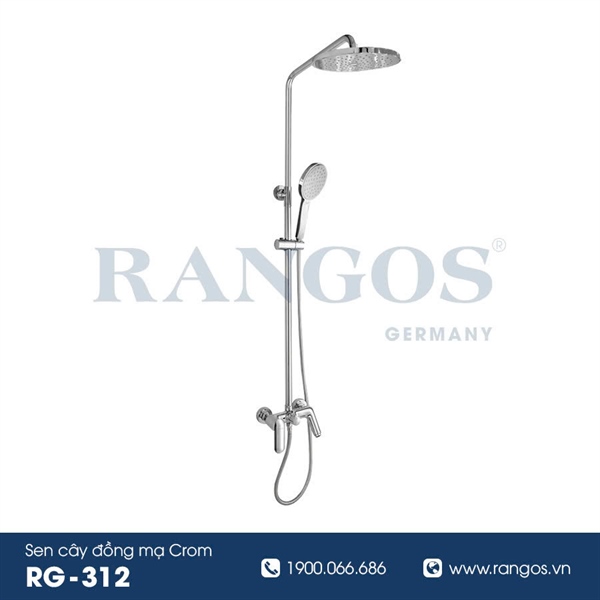 Sen cây đồng mạ crom cao cấp Rangos RG-312