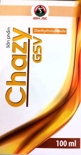 Chazy GSV Chai 100ml - Dầu gội mượt tóc ngừa chấy