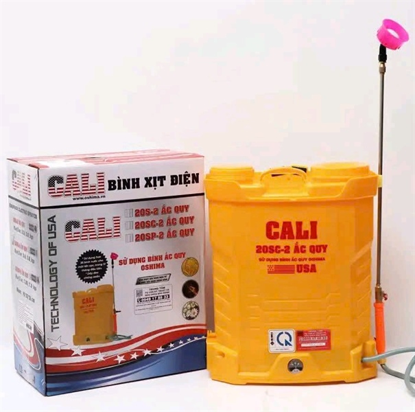 Bình phun điện Cali 20lit -