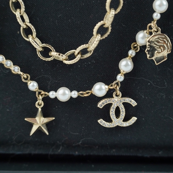Dây chuyền Chanel đính ngọc (BQ) KG+