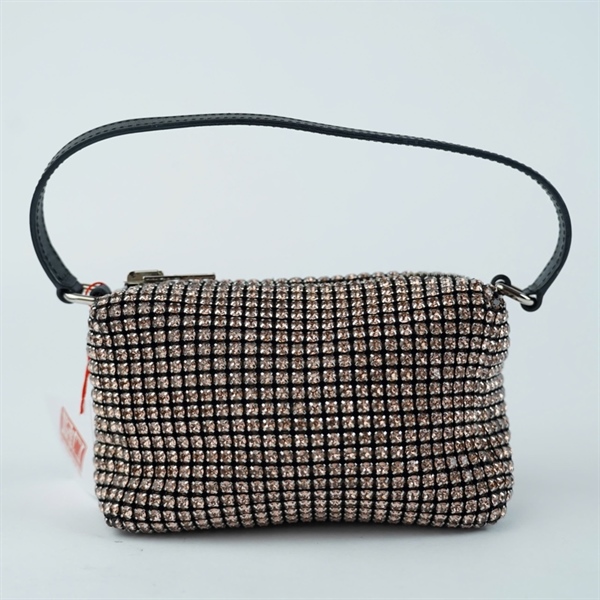 Túi Alexanderwang hồng đính cườm (1913320) sz16 (BQ) KG+