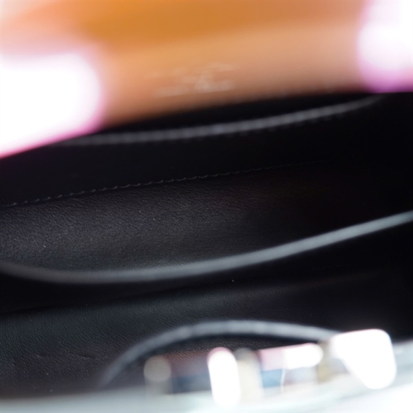 Túi LV Capu đen quai hồng (AH2080) sz19 (BMC) KG+