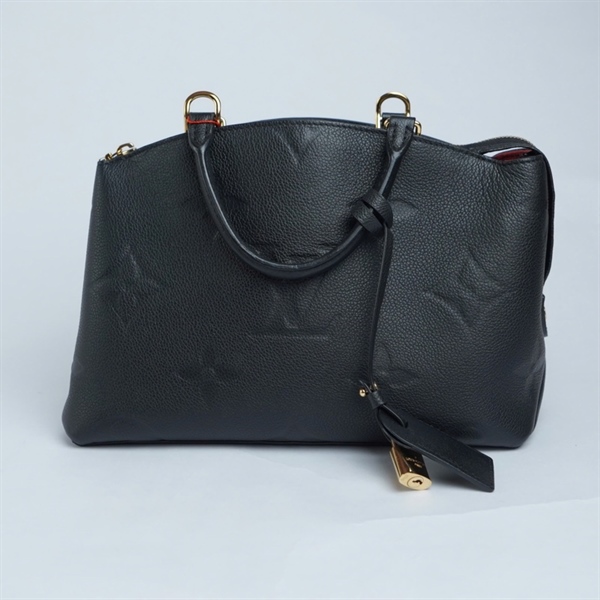 Túi LV Petit hoa đen kèm ổ khóa sz28 (BQ) KG+