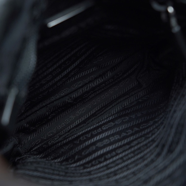 Túi Prada đeo chéo đen sz20 (BQ) KG+