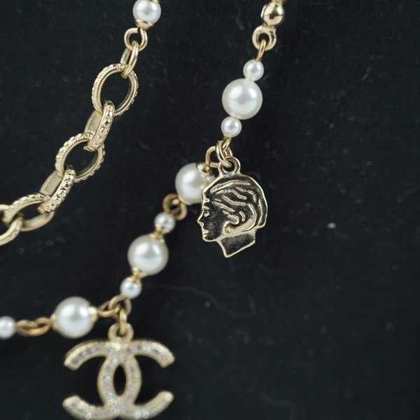 Dây chuyền Chanel đính ngọc (BQ) KG+