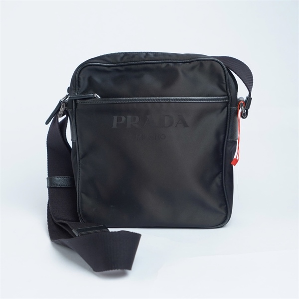 Túi Prada đeo chéo đen sz20 (BQ) KG+